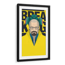 Yellow Heisenberg | Cuadro decorativo de Canvas Lab