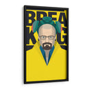 Yellow Heisenberg | Cuadro decorativo de Canvas Lab