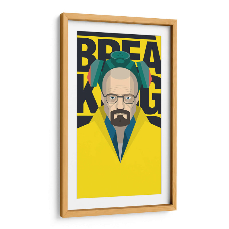 Yellow Heisenberg | Cuadro decorativo de Canvas Lab