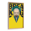 Yellow Heisenberg | Cuadro decorativo de Canvas Lab