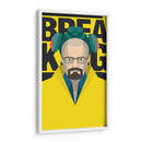 Yellow Heisenberg | Cuadro decorativo de Canvas Lab