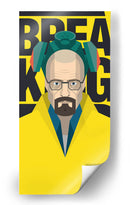 Yellow Heisenberg | Cuadro decorativo de Canvas Lab