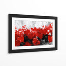 Corazones en pintura abstracta - DIEGO D L | Cuadro decorativo de Canvas Lab