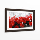 Corazones en pintura abstracta - DIEGO D L | Cuadro decorativo de Canvas Lab