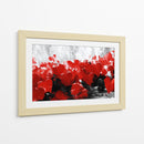 Corazones en pintura abstracta - DIEGO D L | Cuadro decorativo de Canvas Lab