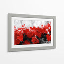 Corazones en pintura abstracta - DIEGO D L | Cuadro decorativo de Canvas Lab