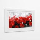 Corazones en pintura abstracta - DIEGO D L | Cuadro decorativo de Canvas Lab