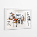 Muebles en dibujos - DIEGO D L | Cuadro decorativo de Canvas Lab