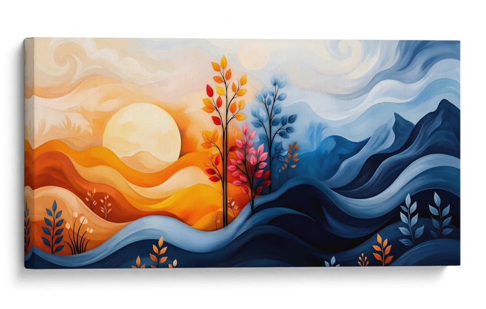 Cálido y Frio - Caperh | Cuadro decorativo de Canvas Lab