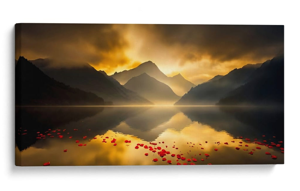 Camino de Pétalos - Caperh | Cuadro decorativo de Canvas Lab