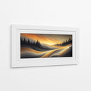 Camino Ondulado - Caperh | Cuadro decorativo de Canvas Lab
