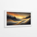 Camino Ondulado - Caperh | Cuadro decorativo de Canvas Lab