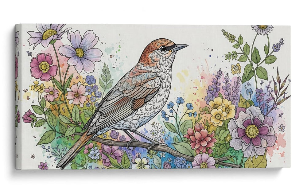 Canto de Primavera - Caperh | Cuadro decorativo de Canvas Lab