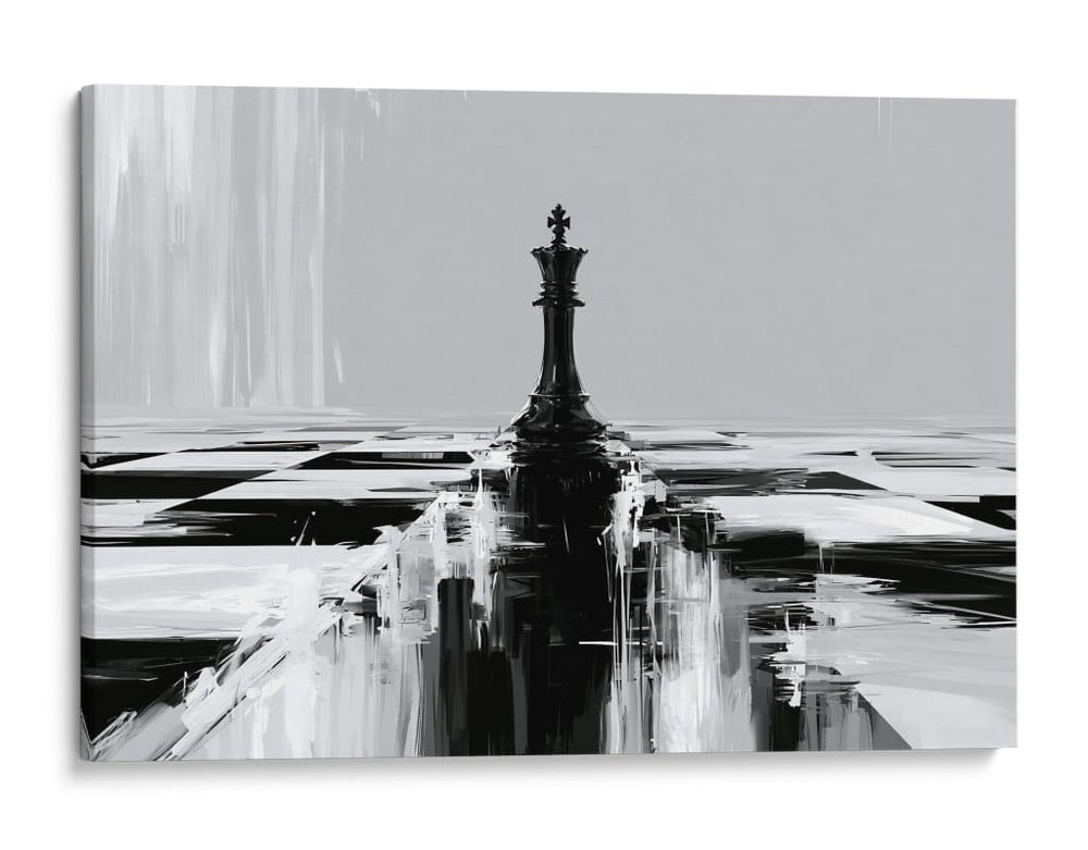 Rey solitario - DIEGO D L | Cuadro decorativo de Canvas Lab