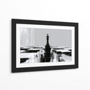 Rey solitario - DIEGO D L | Cuadro decorativo de Canvas Lab