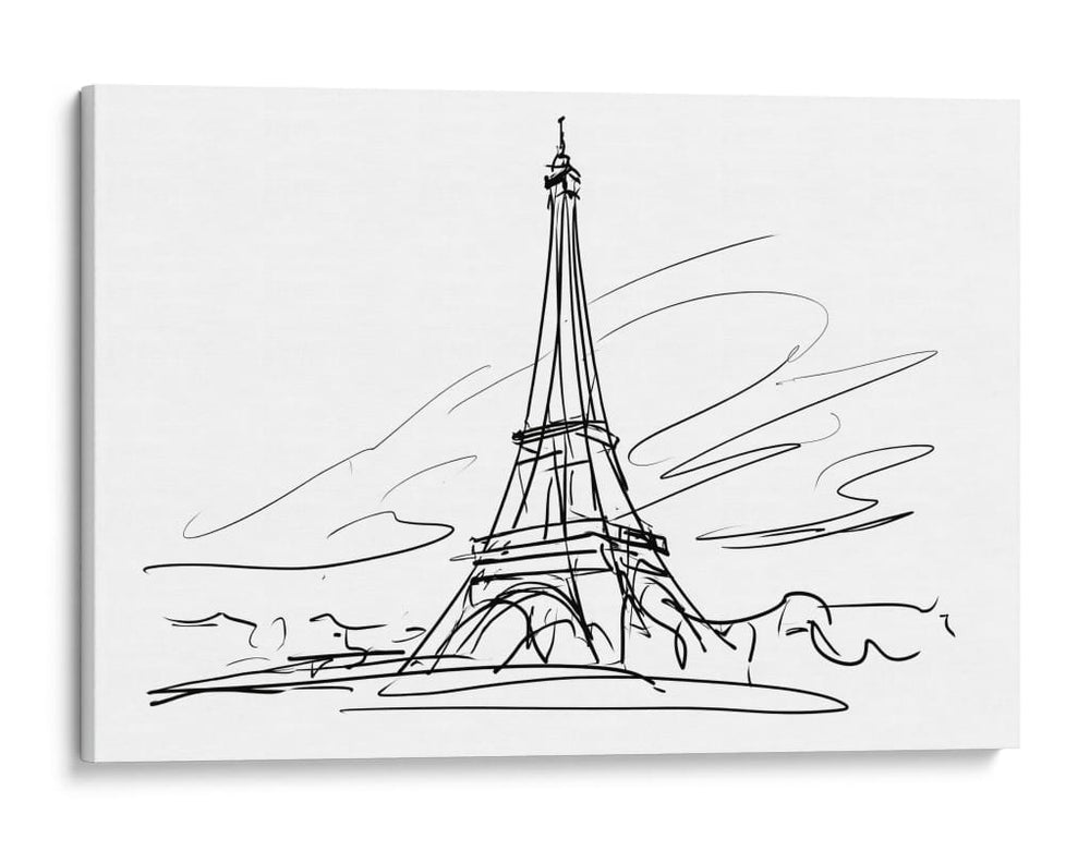 Garabatos en Francia - DIEGO D L | Cuadro decorativo de Canvas Lab