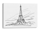 Garabatos en Francia - DIEGO D L | Cuadro decorativo de Canvas Lab