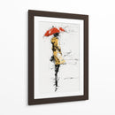 Mujer solitaria  - DIEGO D L | Cuadro decorativo de Canvas Lab