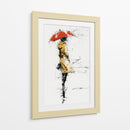 Mujer solitaria  - DIEGO D L | Cuadro decorativo de Canvas Lab