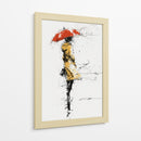 Mujer solitaria  - DIEGO D L | Cuadro decorativo de Canvas Lab