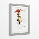Mujer solitaria  - DIEGO D L | Cuadro decorativo de Canvas Lab