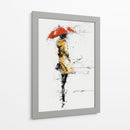 Mujer solitaria  - DIEGO D L | Cuadro decorativo de Canvas Lab