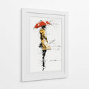 Mujer solitaria  - DIEGO D L | Cuadro decorativo de Canvas Lab