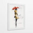 Mujer solitaria  - DIEGO D L | Cuadro decorativo de Canvas Lab