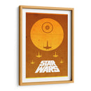 Yellow Star Wars | Cuadro decorativo de Canvas Lab