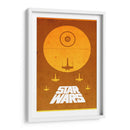 Yellow Star Wars | Cuadro decorativo de Canvas Lab