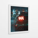 Luces de Cola Nocturnas - Sae Art | Cuadro decorativo de Canvas Lab