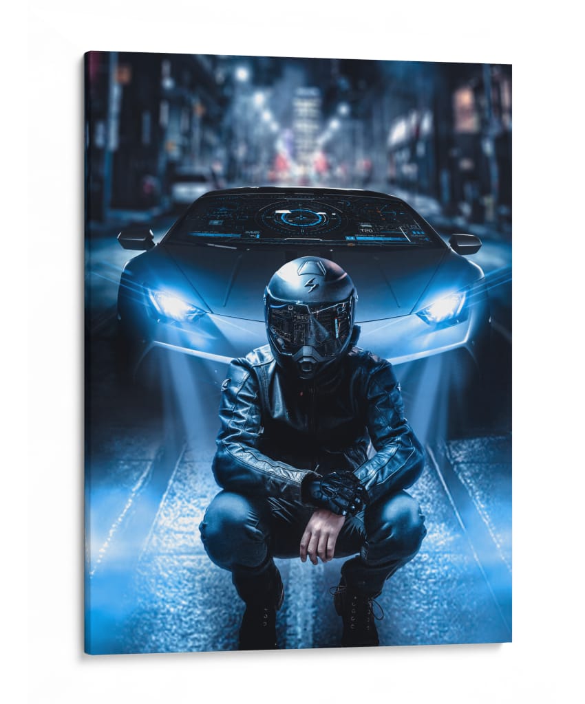 Piloto del Futuro - Sae Art | Cuadro decorativo de Canvas Lab