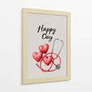 Feliz Dia Cardiaco - DIEGO D L | Cuadro decorativo de Canvas Lab