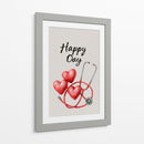 Feliz Dia Cardiaco - DIEGO D L | Cuadro decorativo de Canvas Lab