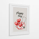 Feliz Dia Cardiaco - DIEGO D L | Cuadro decorativo de Canvas Lab
