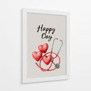 Feliz Dia Cardiaco - DIEGO D L | Cuadro decorativo de Canvas Lab