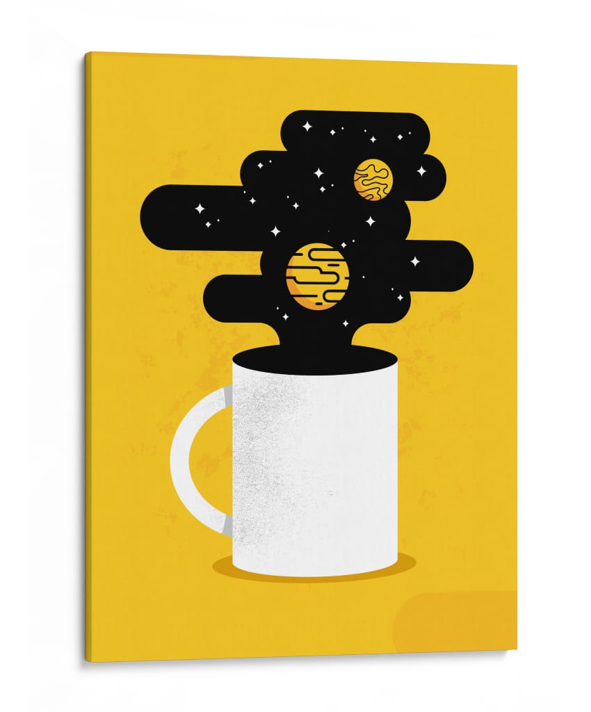 Café Cósmico - Sae Art | Cuadro decorativo de Canvas Lab