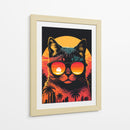 Ocaso Felino - Sae Art | Cuadro decorativo de Canvas Lab