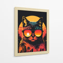 Ocaso Felino - Sae Art | Cuadro decorativo de Canvas Lab