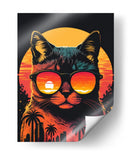 Ocaso Felino - Sae Art | Cuadro decorativo de Canvas Lab