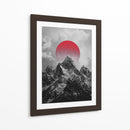 Cumbre Carmesí - Sae Art | Cuadro decorativo de Canvas Lab