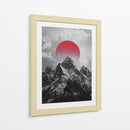 Cumbre Carmesí - Sae Art | Cuadro decorativo de Canvas Lab