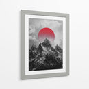 Cumbre Carmesí - Sae Art | Cuadro decorativo de Canvas Lab