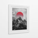 Cumbre Carmesí - Sae Art | Cuadro decorativo de Canvas Lab