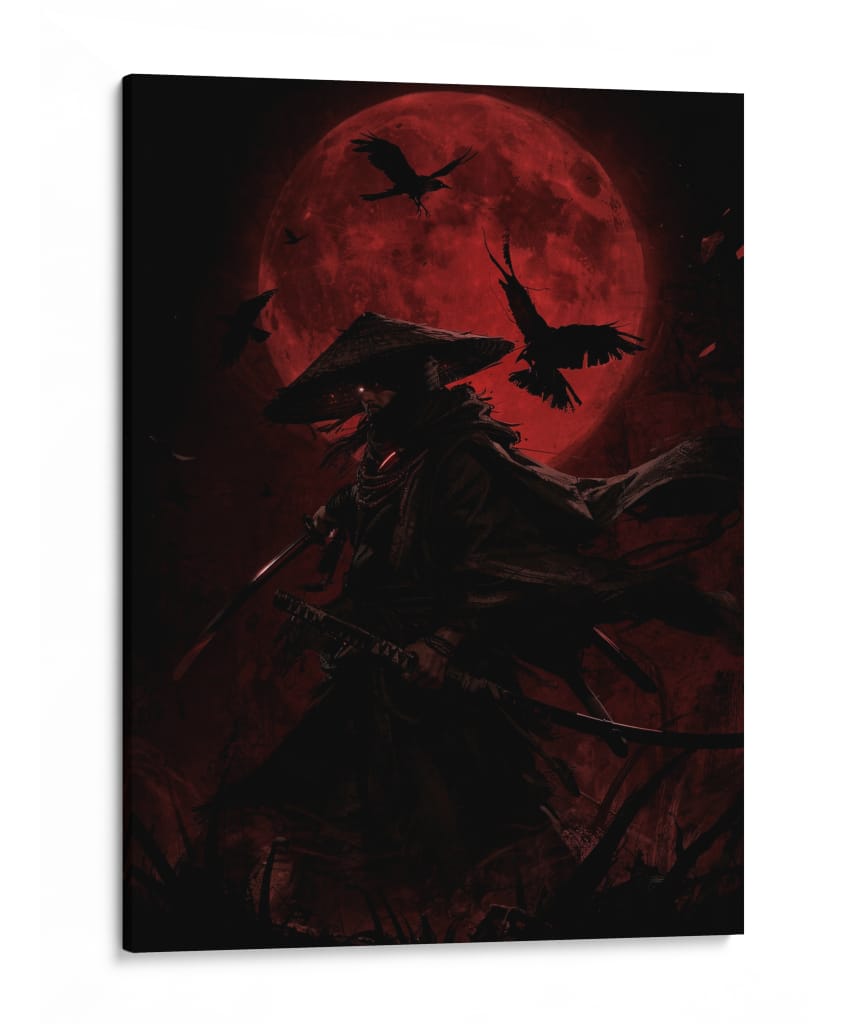 Sombra del Ronin - Sae Art | Cuadro decorativo de Canvas Lab
