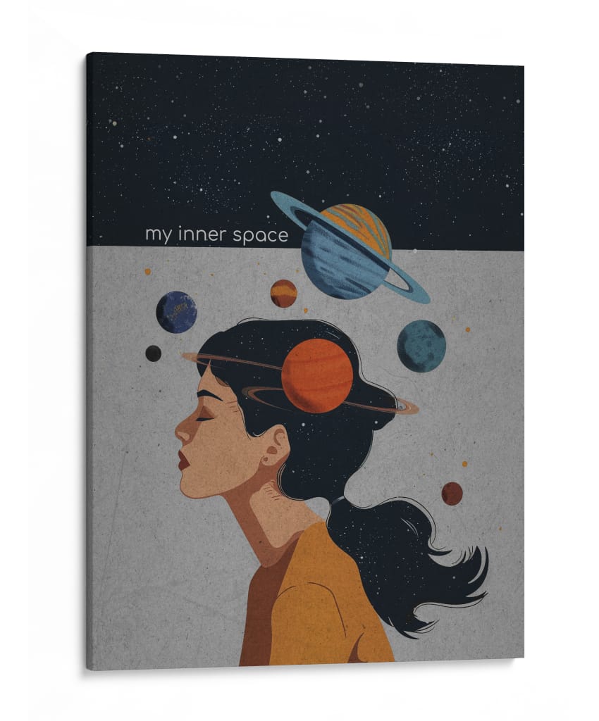 Mente Cósmica - Sae Art | Cuadro decorativo de Canvas Lab