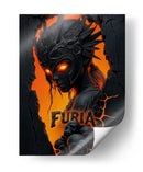 Furia Oscura II - Sae Art | Cuadro decorativo de Canvas Lab