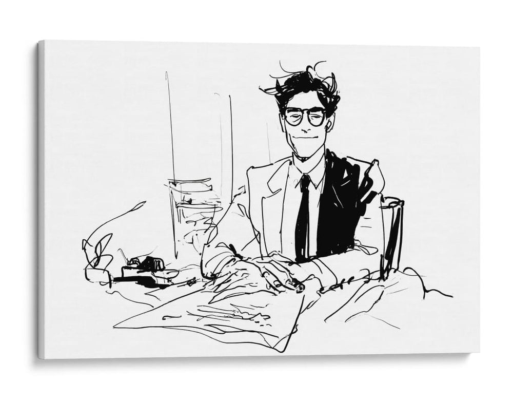 Home office I - DIEGO D L | Cuadro decorativo de Canvas Lab