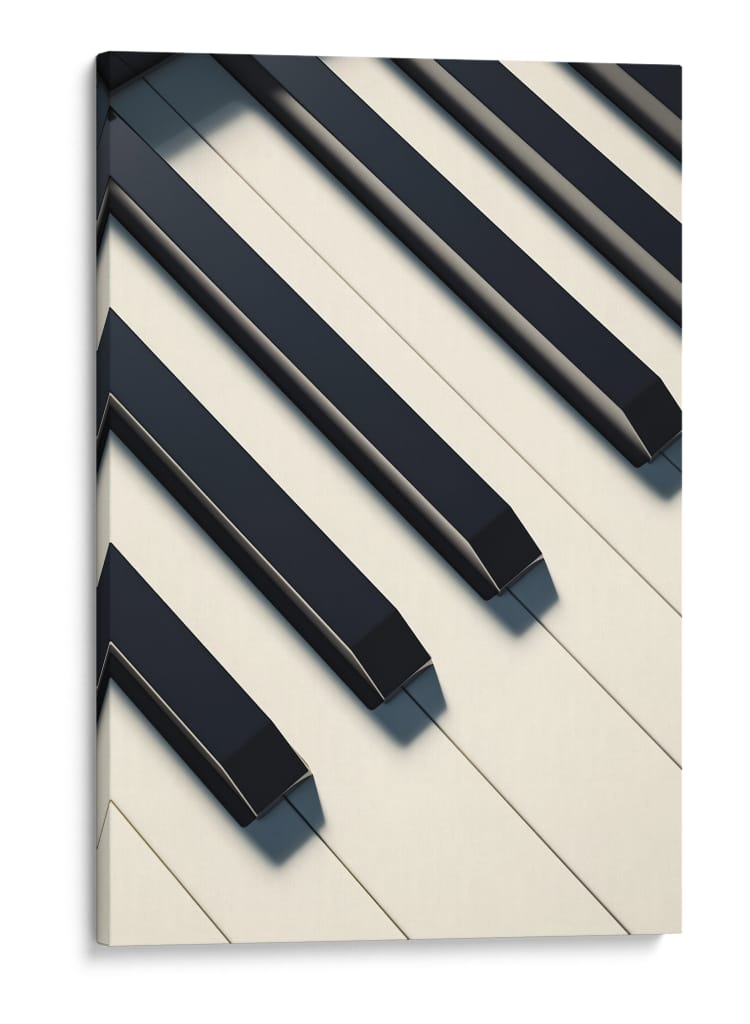 Teclas de piano II - DIEGO D L | Cuadro decorativo de Canvas Lab