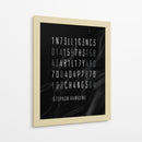 ​Mente Cifrada - Sae Art | Cuadro decorativo de Canvas Lab